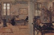 Edouard Vuillard In a room Spain oil painting artist